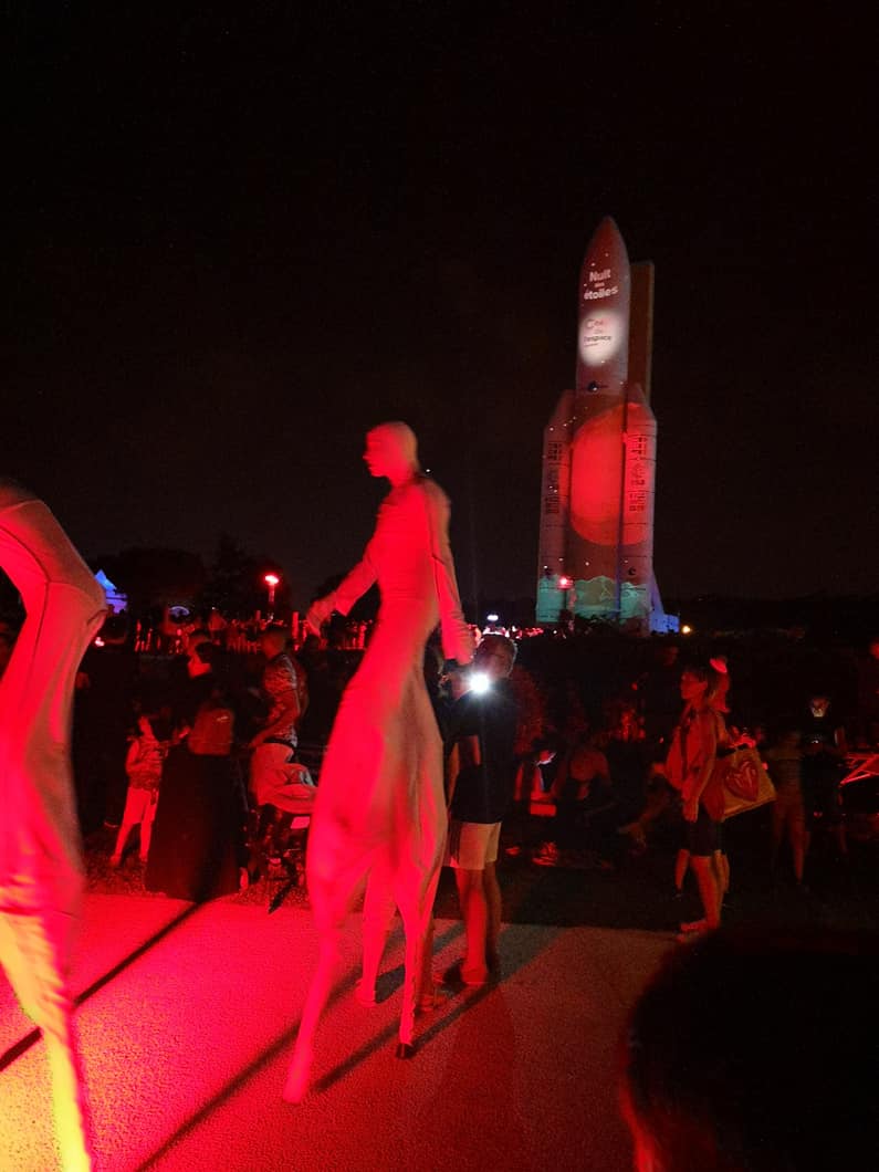 Cité de l'espace nuit